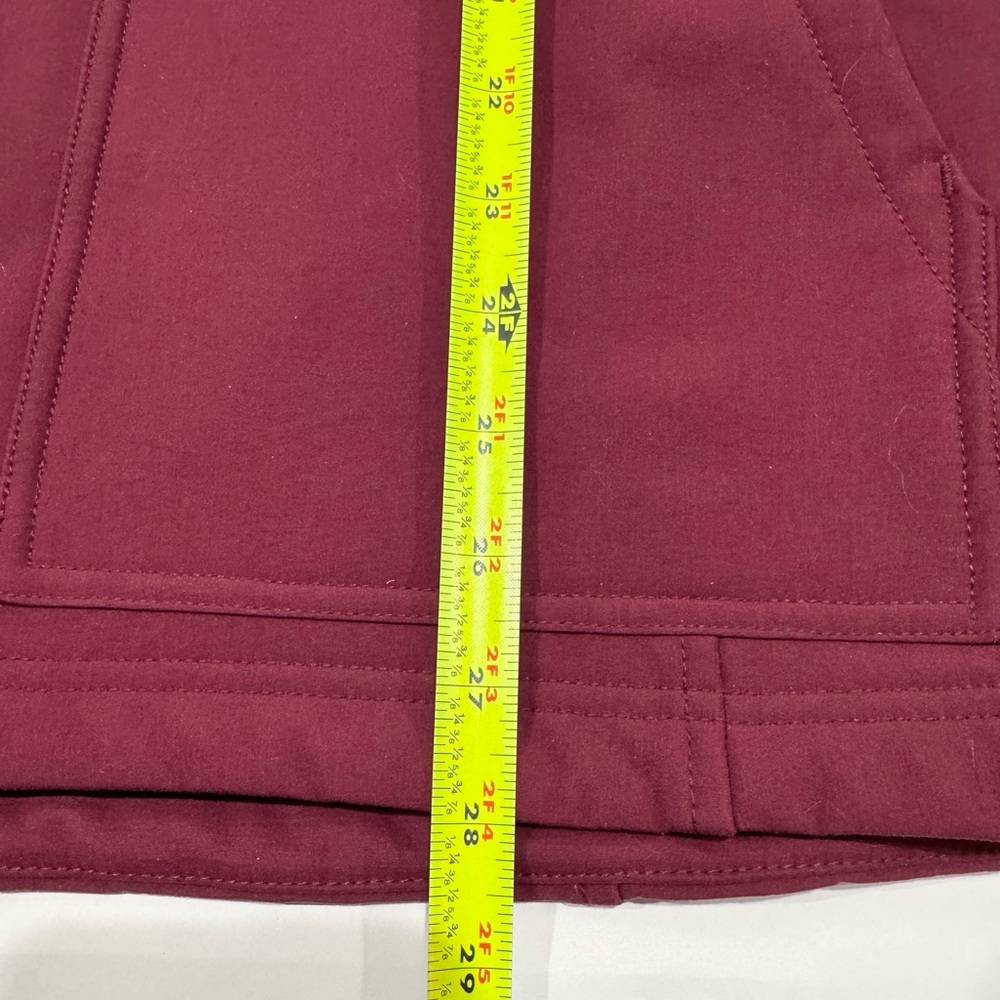 Carhartt Women’s Denwood Burgundy Softshell Lined Vest WV002 BRG-Size XL - Picture 7 of 7